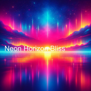 Neon Horizon Bliss by Shaun James White