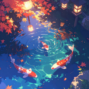Koi Pond Ripple by Nigiri