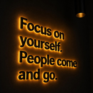Focus on Yourself,People come and go by Zylent Sound