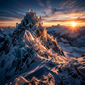 Frozen Lake by Chinoby