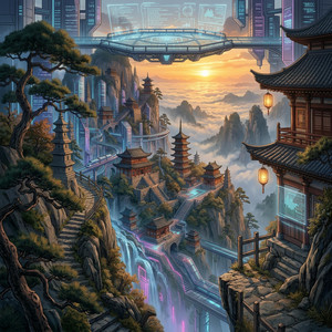 High in foreign land by HighKeyAura