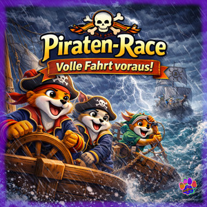 Pirate Race – Full Speed __Ahead! - English version AI generated by furry ronn