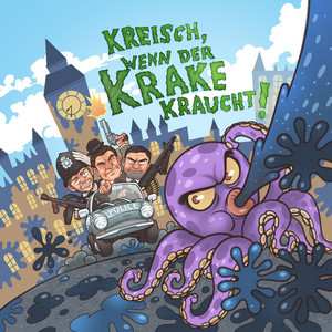 Teil 1 - Folge 1: Kreisch, wenn der Krake kraucht by Holy Crazy Crime, Dirk Jürgensen, Sebastian Kempke, Gregor Schenker, Melanie Koller, Jürgen Thormann, Oliver Feld, Stefan Senf, Jan Langer, Manja Doering, Vera Teltz, Annette Strasser, Timmo Niesner, Dominik Auer, Michael-Che Koch, Stefan Krause, Hannes M