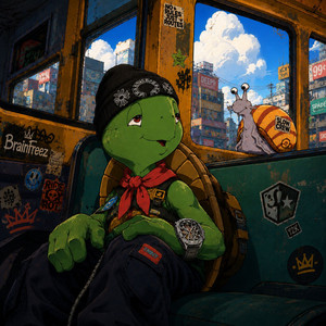 Franklin Turtle by Brainfreez