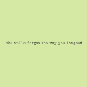 the walls forgot the way you laughed by Starry Cat