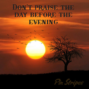 Don't praise the day before the evening by Pin Stripes