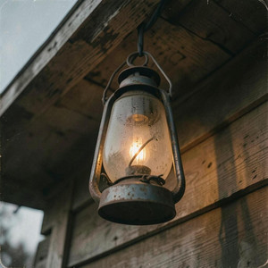 Porch Light Burning Out by Johntobull