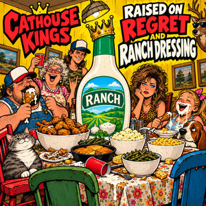 Skinny Dippin’ In The Creek by Cathouse Kings