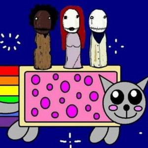 raining just cats by mukau, Ciella