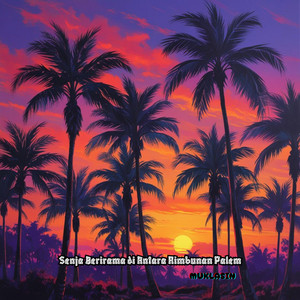 Senja Berirama di Antara Rimbunan Palem by MUKLASIN