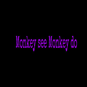 Monkey see Monkey do (Freestyle)