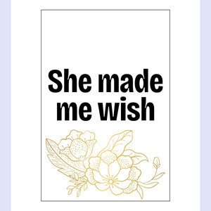 she made me wish by djnina