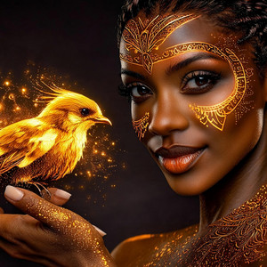 HOPE WITH FEATHERS by MOYO