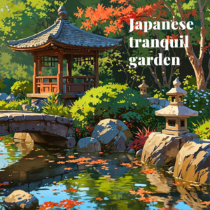 Japanese Lofi BGM - Japanese Tranquil Garden