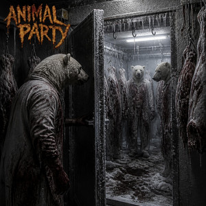 Polarbearman Finds His Whole Family in the Freezer by Animal Party