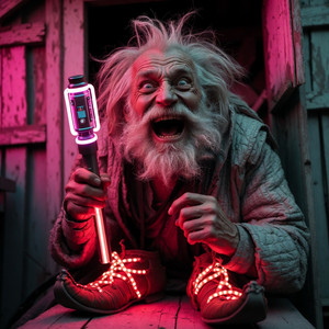 Гуччи-Лапти - Деревня в шоке! Дед Макар и неоновый рейв by NEO-Хутор
