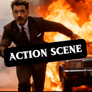action scene by SonicBionx