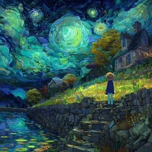 Starry Lane Stroll by Aurivang