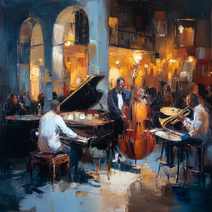 Paper Lanterns by Morning on Canvas