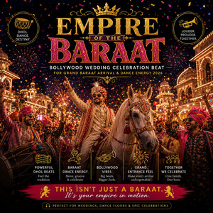 Empire of the Baraat (Bollywood Wedding Celebration Beat for Grand Baraat Arrival & Dance Energy)