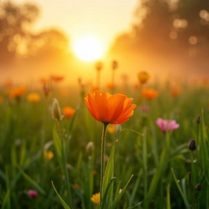 Sunrise In Bloom by Elizabeth Bonds