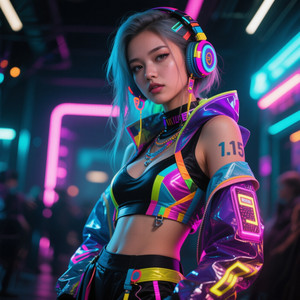 She Runs the Drop by FIONIKA