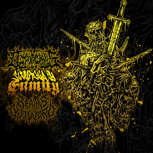 Scourged by Enmity by Decomposition of entrails, Brains Outward