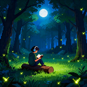 fireflies & quiet thoughts by ambient code.