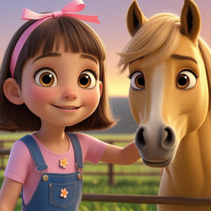 Moi et mon cheval by Comptines de Panda