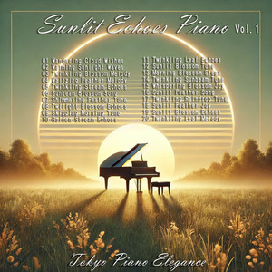 Tokyo Piano Elegance - Golden Stream Echoes