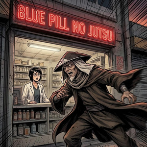 BLUE PILL NO JUTSU by D'Zis