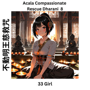 Acala Compassionate Rescue Dharani 8 不動明王慈救咒 by 33 girl