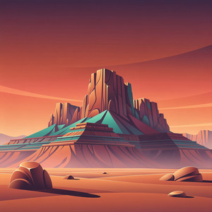 Western Mountain by Xylo Rapture