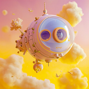 Up in Sky by EXPLŌR, side f, kinsu Album Cover