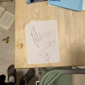Sincerely Signed by Conor Darvid