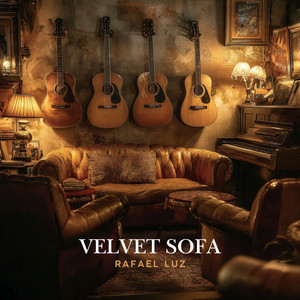 Velvet Sofa by Rafael Luz