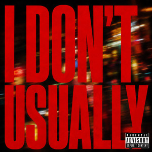 I Don't Usually by Jordie