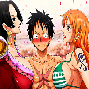 ¡Luffy Es Mío! Nami vs Boa Hancock by Gomu Flow