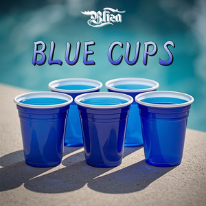 Blue Cups by Bliza