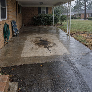 oil leak by June Halloway