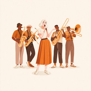 Coastal Groove by Marcellus Blue and The Velvet Saxes