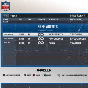Free Agents by Tank McCoy, Rapzilla, Justcallmedt, Prof. Biz