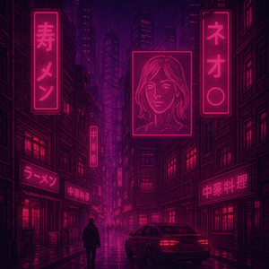 Cyber Surfing by synthwave man