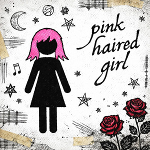 pink haired girl