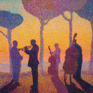 Midnight Groove Mirage by Step in Dots