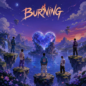 Burning by JESSE JK, UQ, Kvng Jazi, Yxng demee, b3th3l