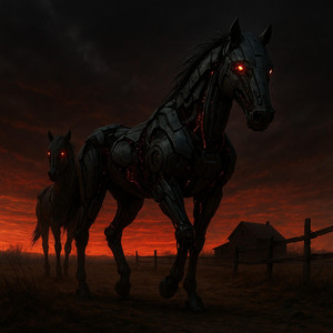 Steel Horses and Shackles by ObeyTheAlgorithm