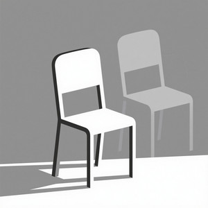 Empty Chair Echo by Agus Dadang