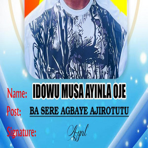 Ayinla Oje - Ayinla oje omo abiloje etun oje se