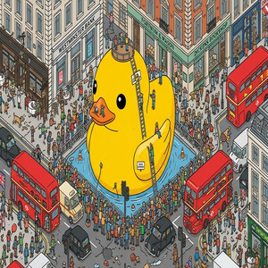 Big Duck by Nicolas Huaa